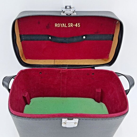 Royal  SR-45 Hard Walled Camera Carrying Bag -RARE-Made in Japan - Picture 2 of 15
